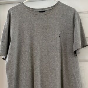 Polo by Ralph Lauren Heather Gray Short Sleeve Tee Unisex